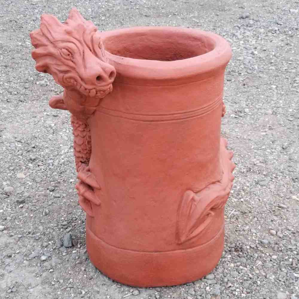 dragon chimney pot smirk